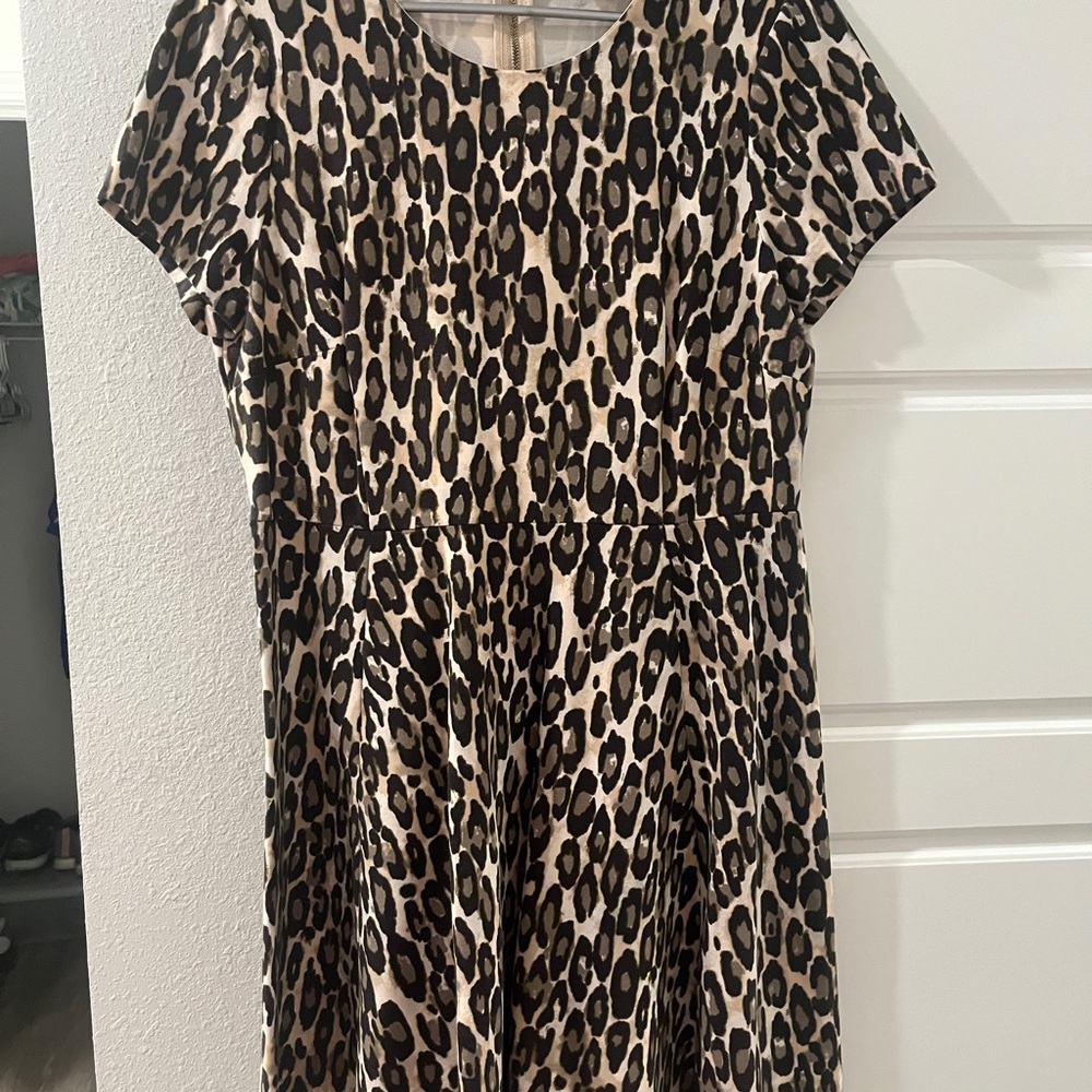 Kate Spade Leopard Print Dress